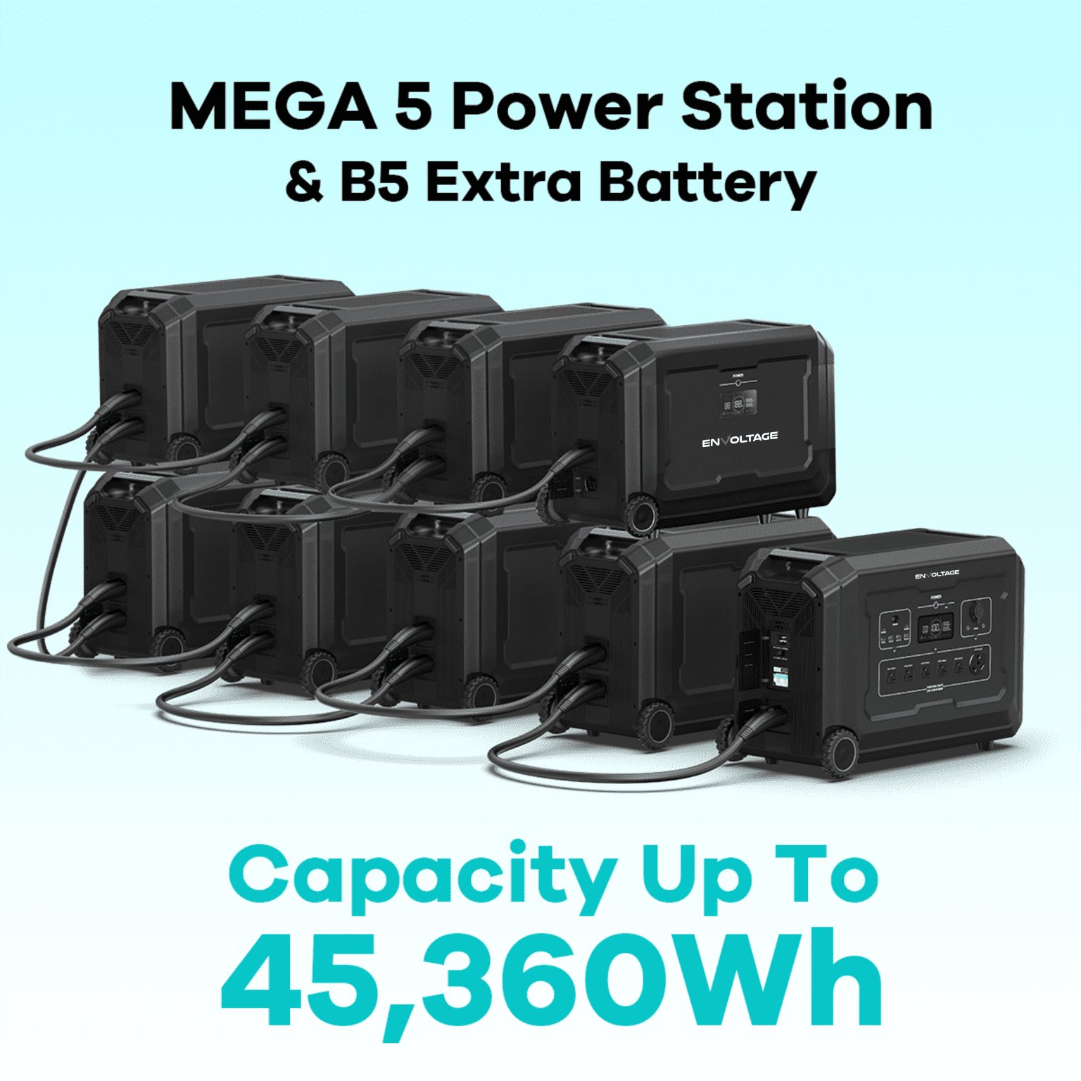 Mega 5 power station capacity