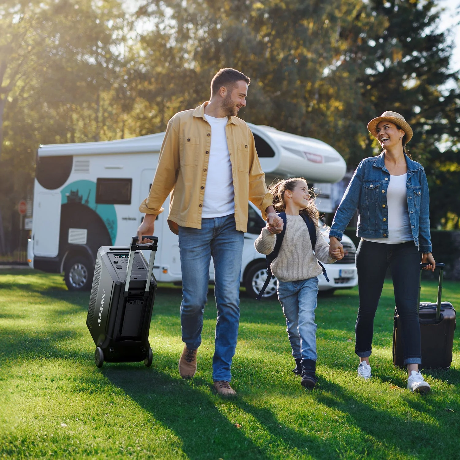 AFERIY P310 3600W Solar Generator Kit with 2 400W Solar Panels - Image 2