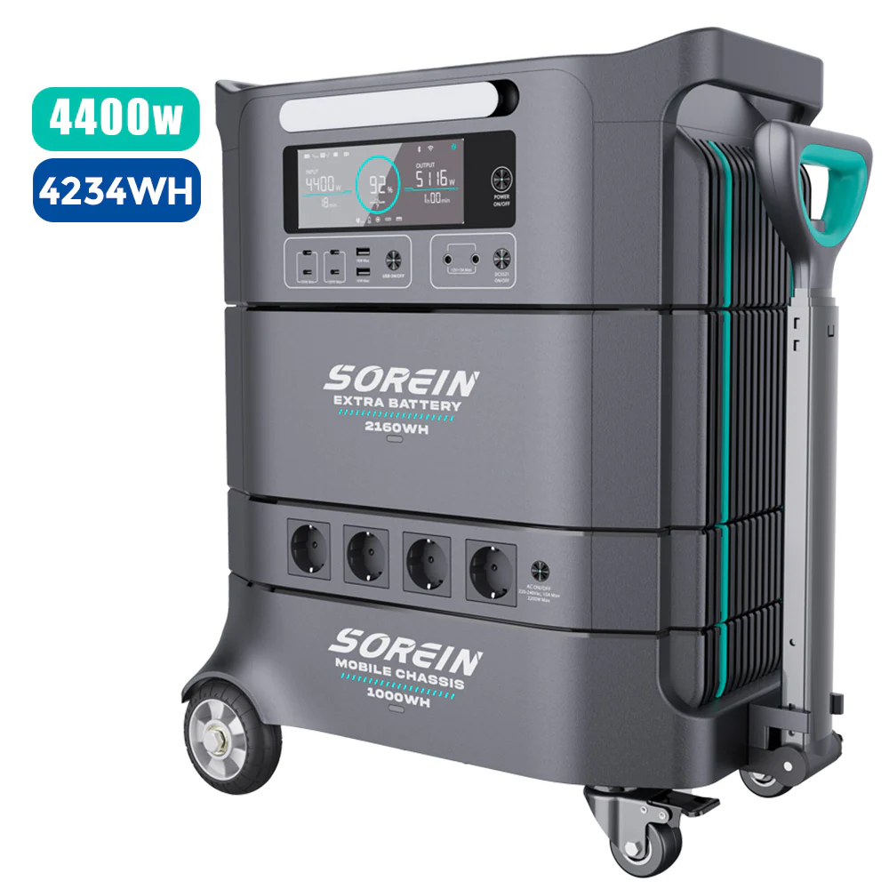 Sorein A4 4234Wh 4400W LFP Stackable Battery Home Energy Storage - Image 5