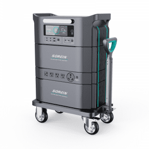 Sorein A5 5357Wh 4400W Stackable Solar Generator Power Station