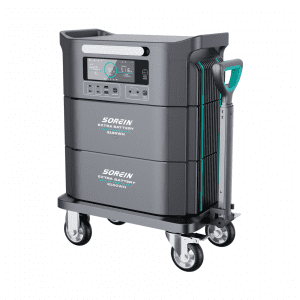 Sorein A5 5357Wh 2200W Stackable Solar Generator Power Station