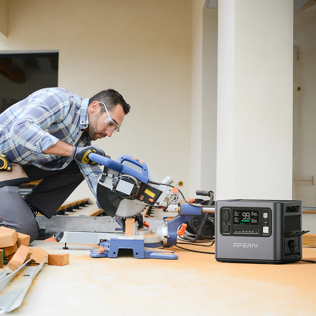 AFERIY P210 2400W Solar Generator Kit with + 200W Solar Panel - Image 9