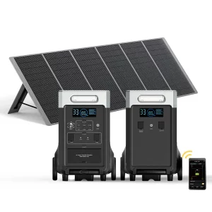 AFERIY P310 3600W Solar Generator Kit with 3840Wh Expansion Battery + 400W Solar Panel