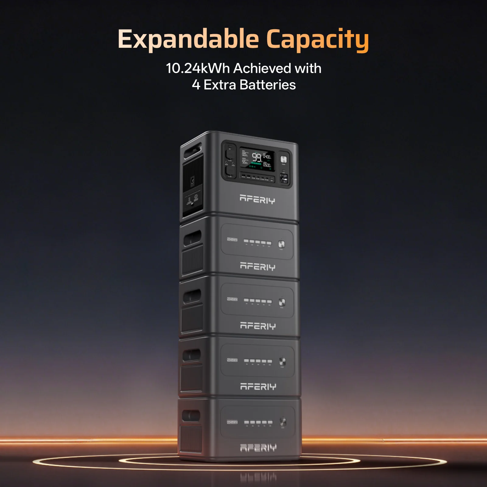 AFERIY P280-B Expansion Battery | 2048Wh (Compatible with P280 Only) - Image 4