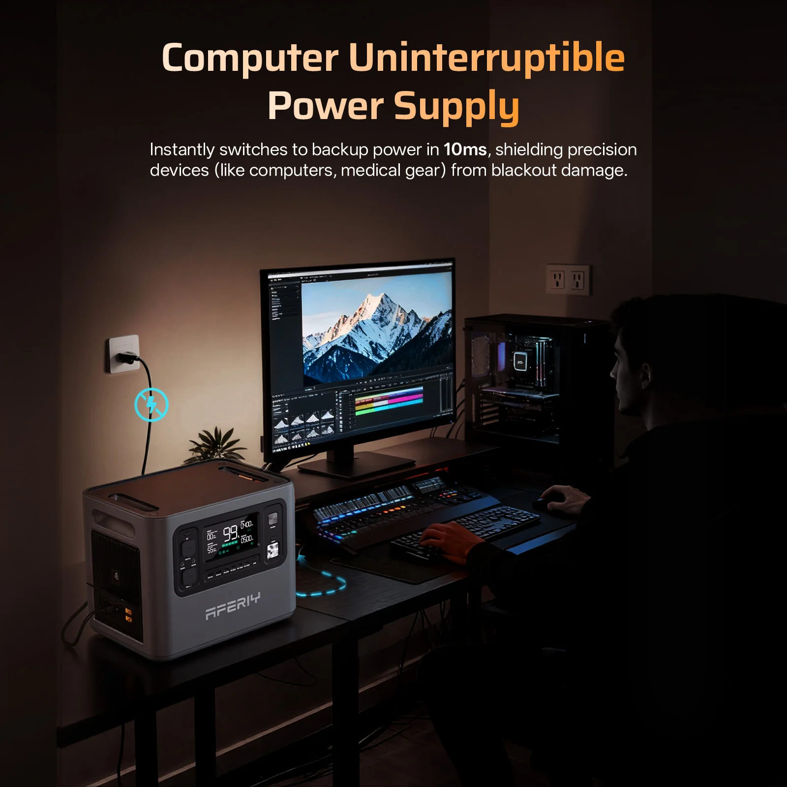 AFERIY P280-B Expansion Battery | 2048Wh (Compatible with P280 Only) - Image 5