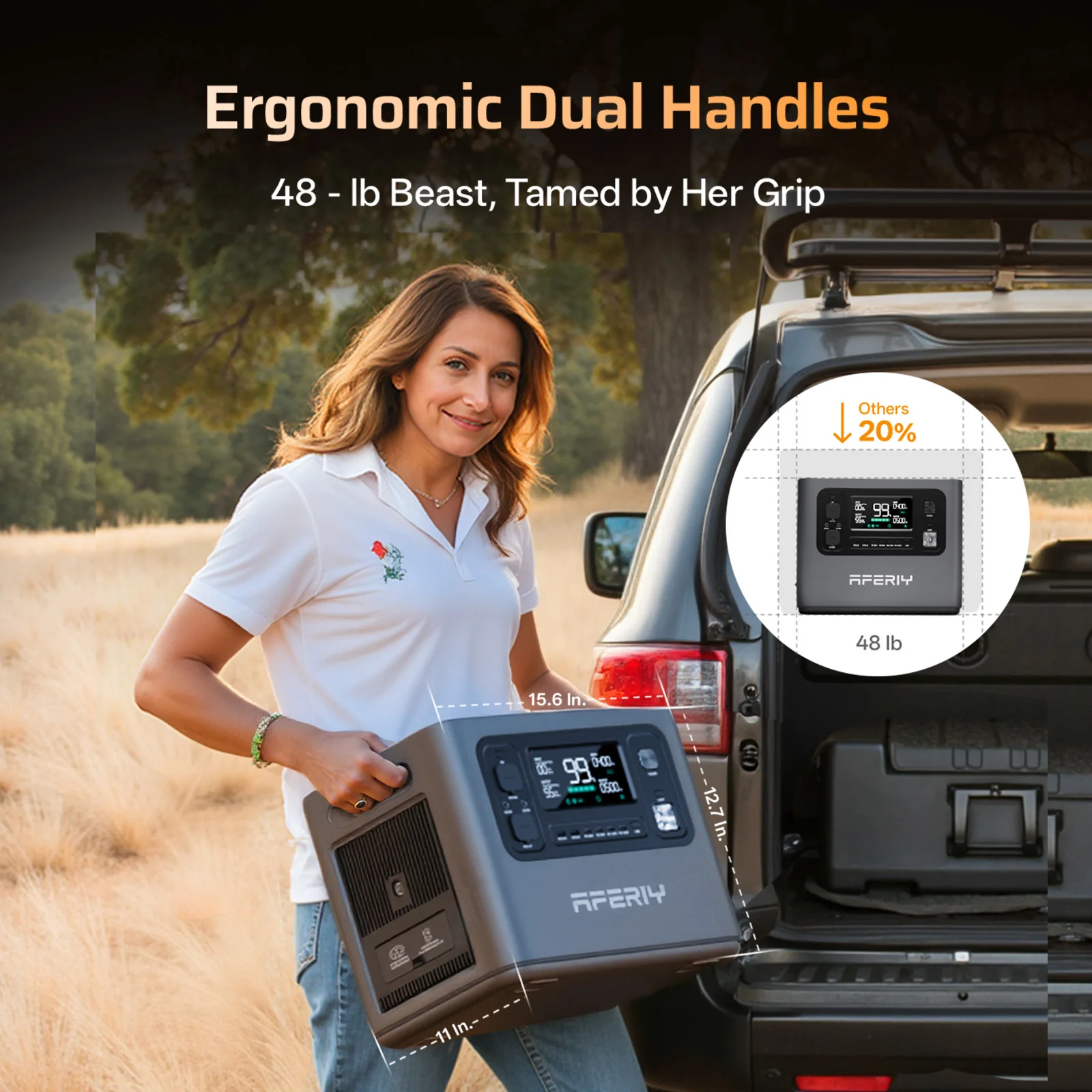 AFERIY P280-B Expansion Battery | 2048Wh (Compatible with P280 Only) - Image 7