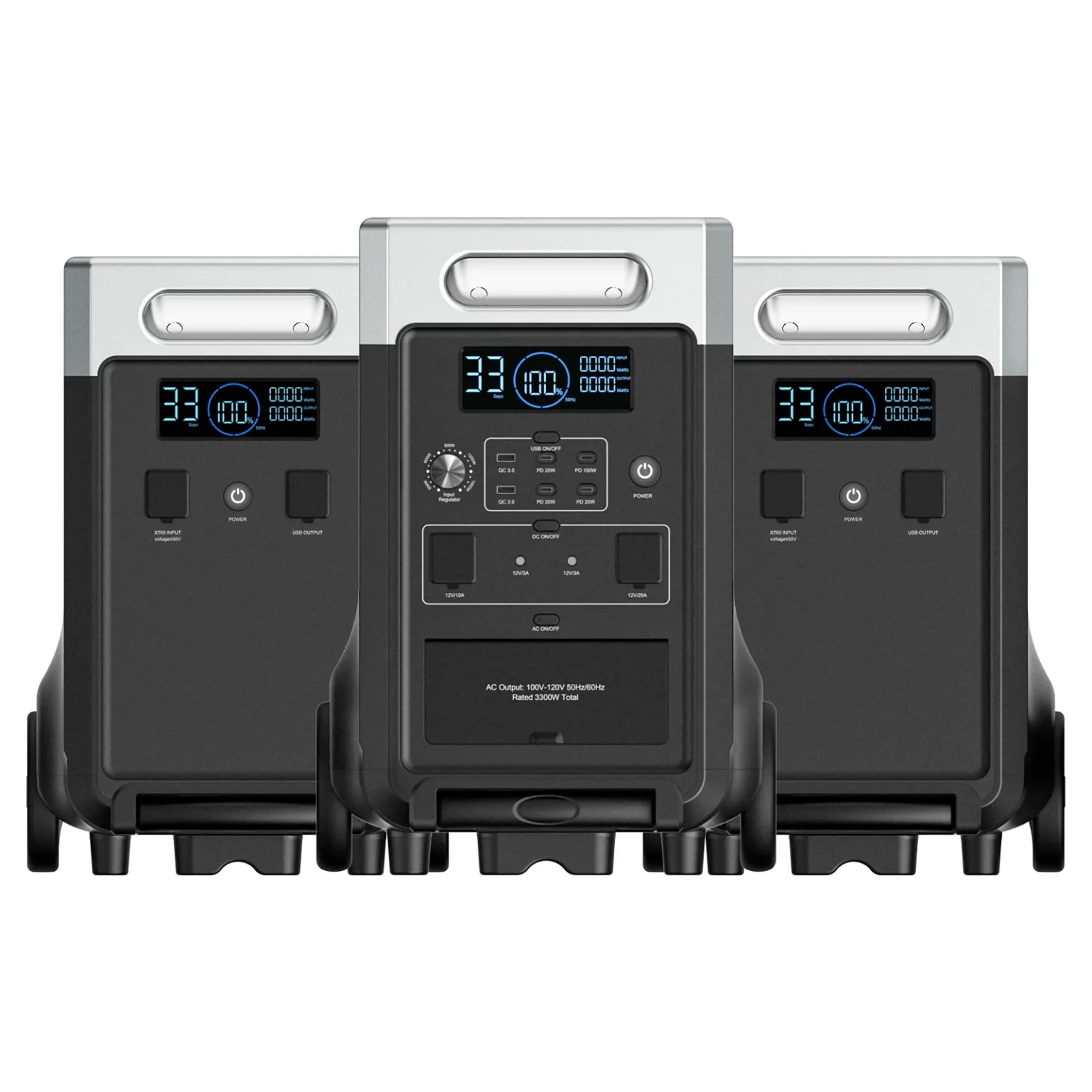 AFERIY P310-2 Portable Power Station 11520Wh 3600W + 2 Expansion Batteries