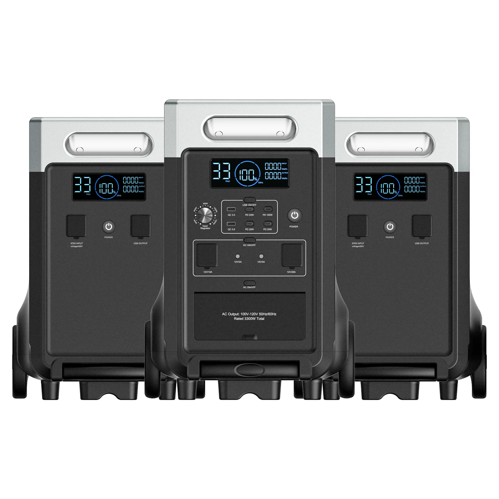 AFERIY P310 3600W Solar Generator Kit with 2 3840Wh Expansion Batteries + 1 400W Solar Panel - Image 20