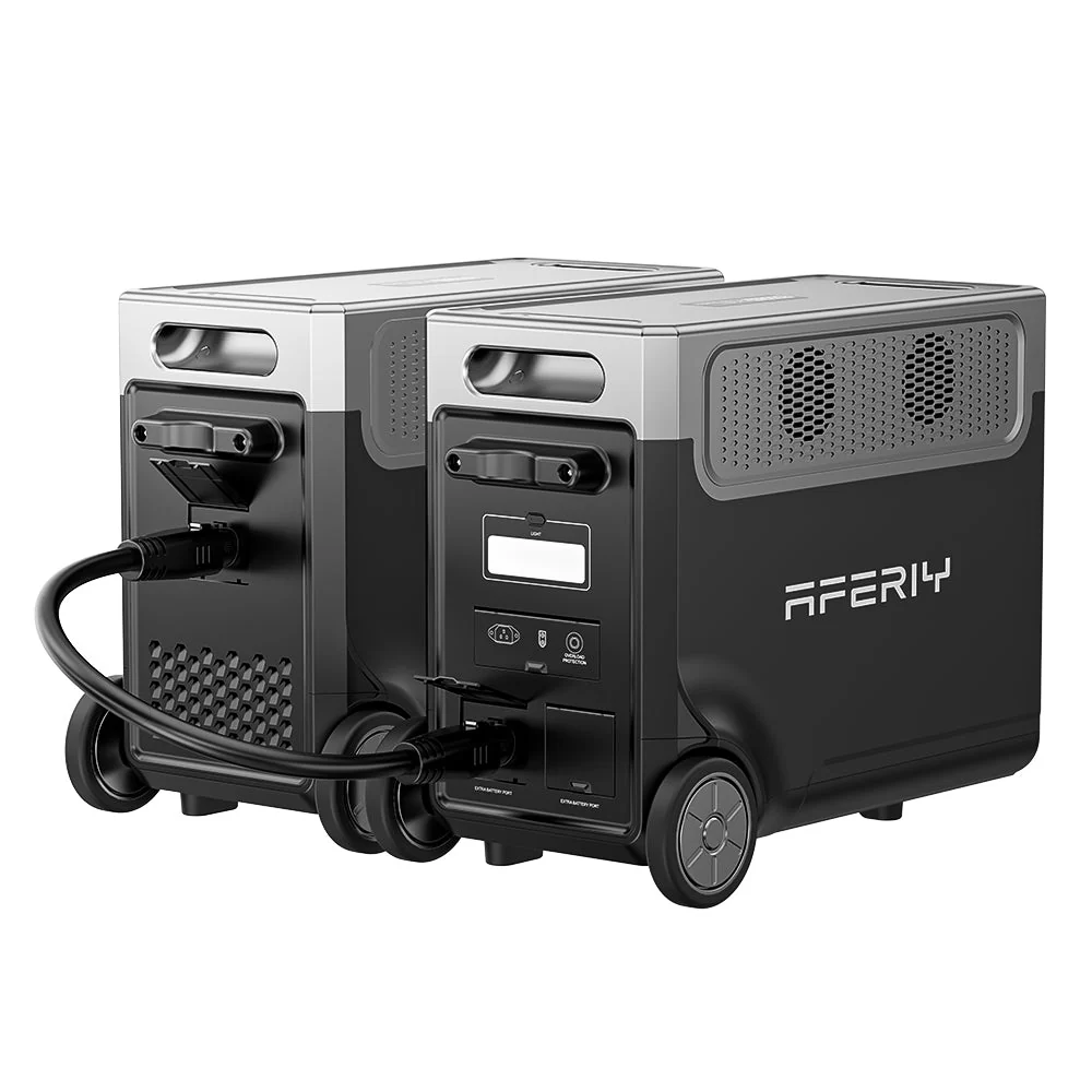 AFERIY P310-1 Portable Power Station 7680Wh 3600W + Expansion Battery