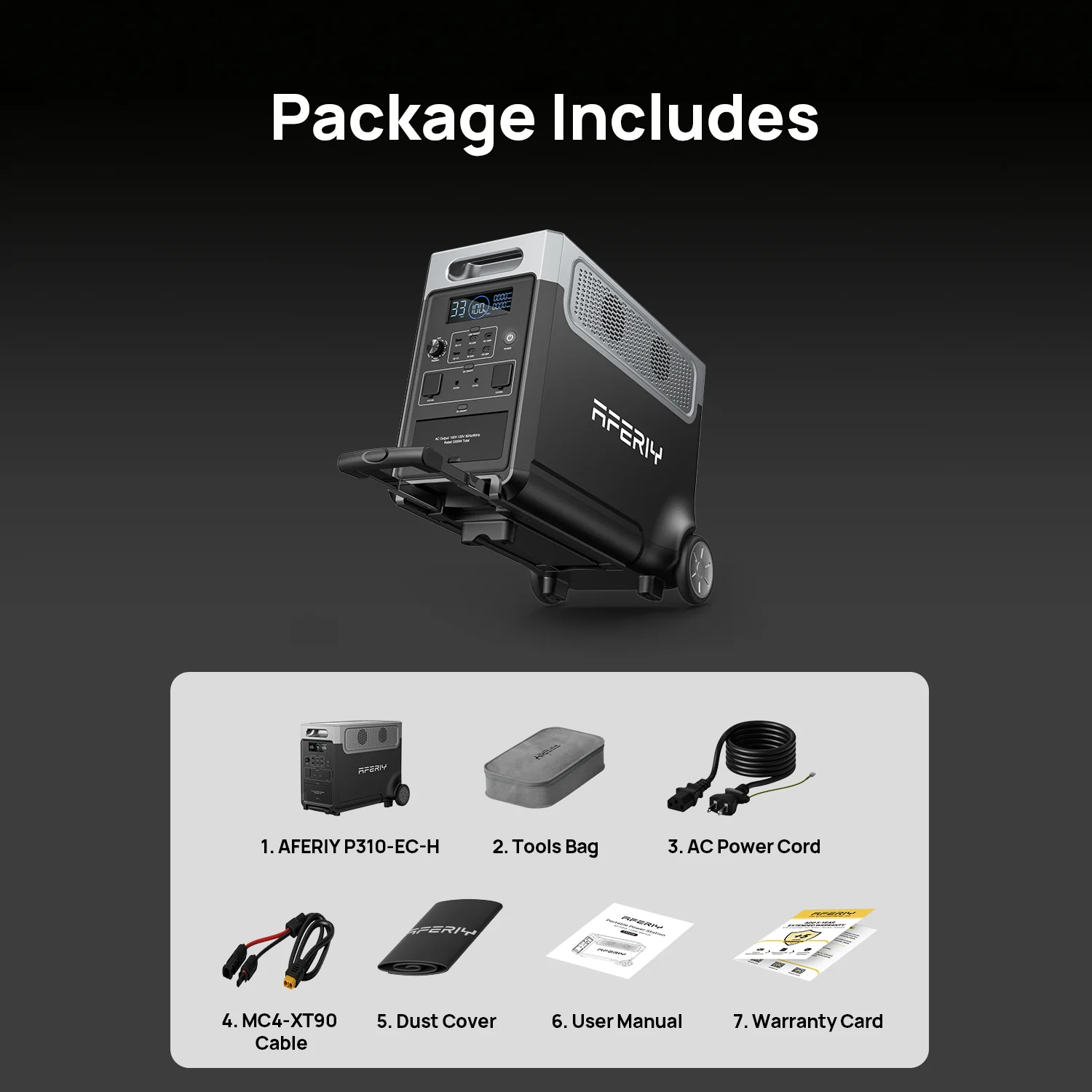 AFERIY P310 Portable Power Station with Expandable Capacity 3600W 3840Wh - Image 8