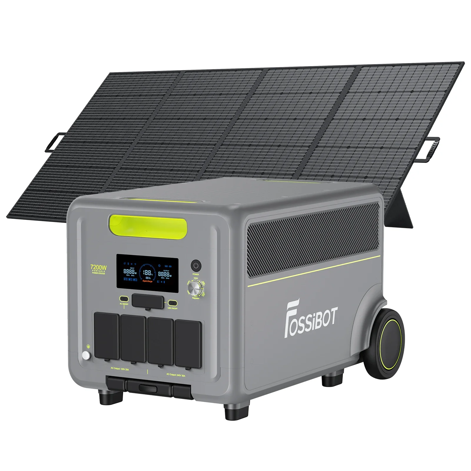 FOSSiBOT F7200 Portable Power Station + 2×420W Portable Solar Panels - Image 11