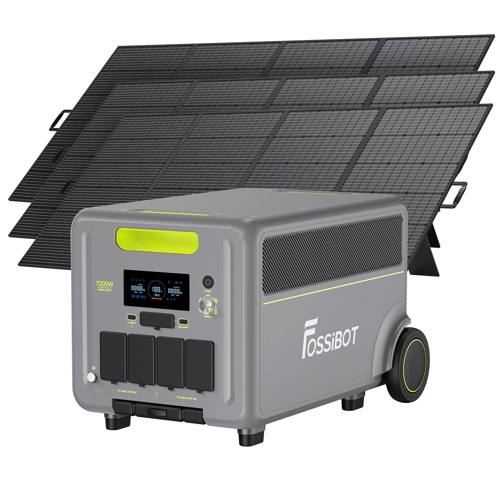 FOSSiBOT F7200 Portable Power Station + 2×420W Portable Solar Panels - Image 10