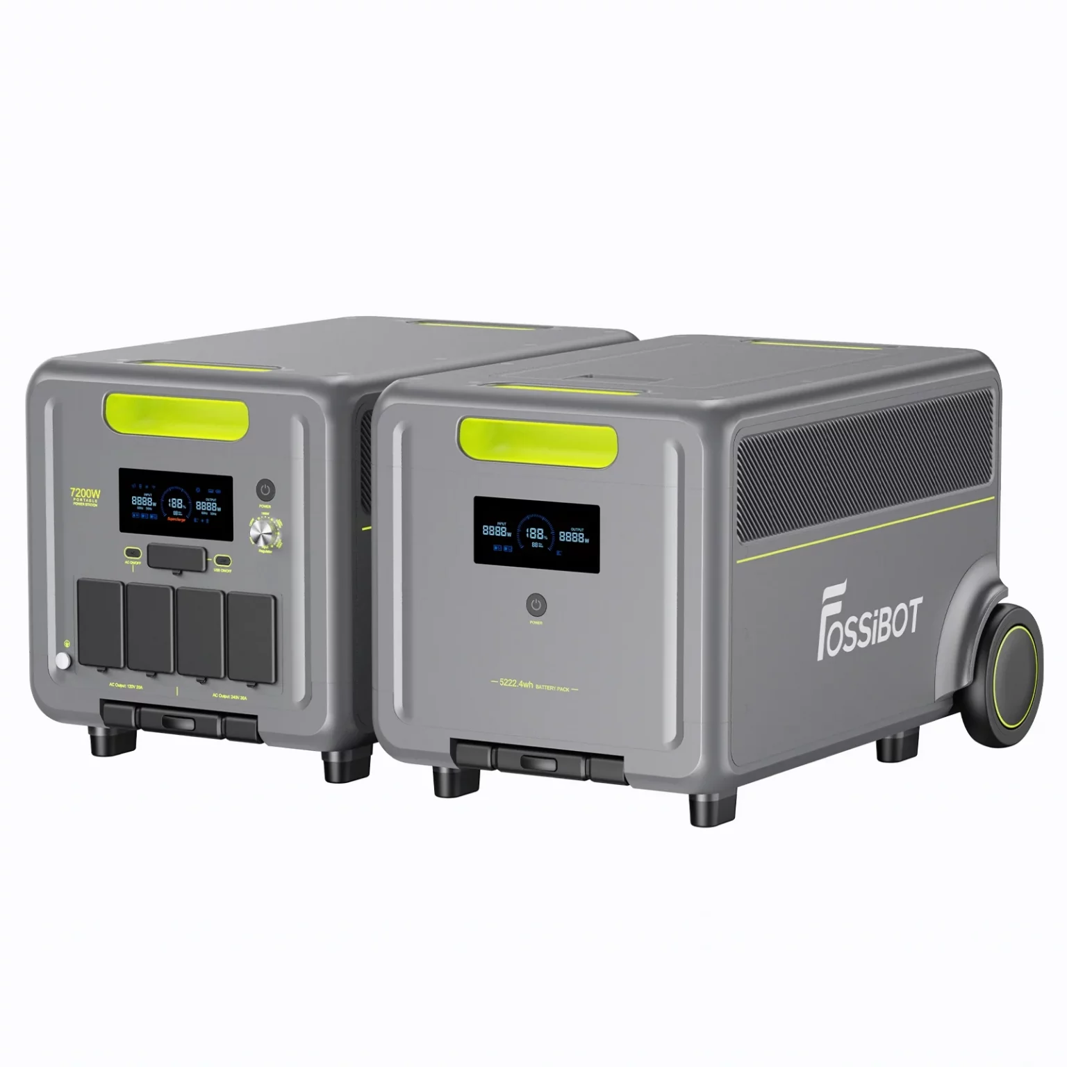 FOSSiBOT F7200 Portable Power Station – 5222.4Wh | 7200W
