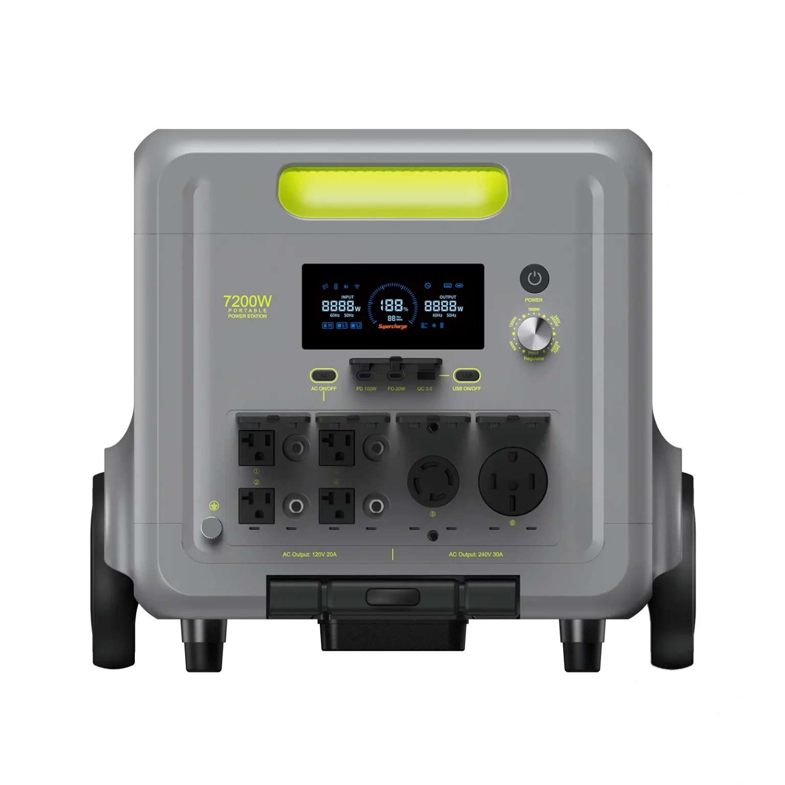 FOSSiBOT F7200 Portable Power Station – 5222.4Wh | 7200W