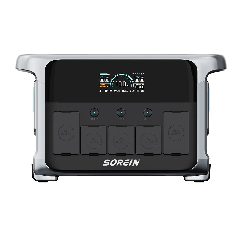 Sorein P1200 Portable Power Station 1200W 1152Wh Lifepo4 - Image 4