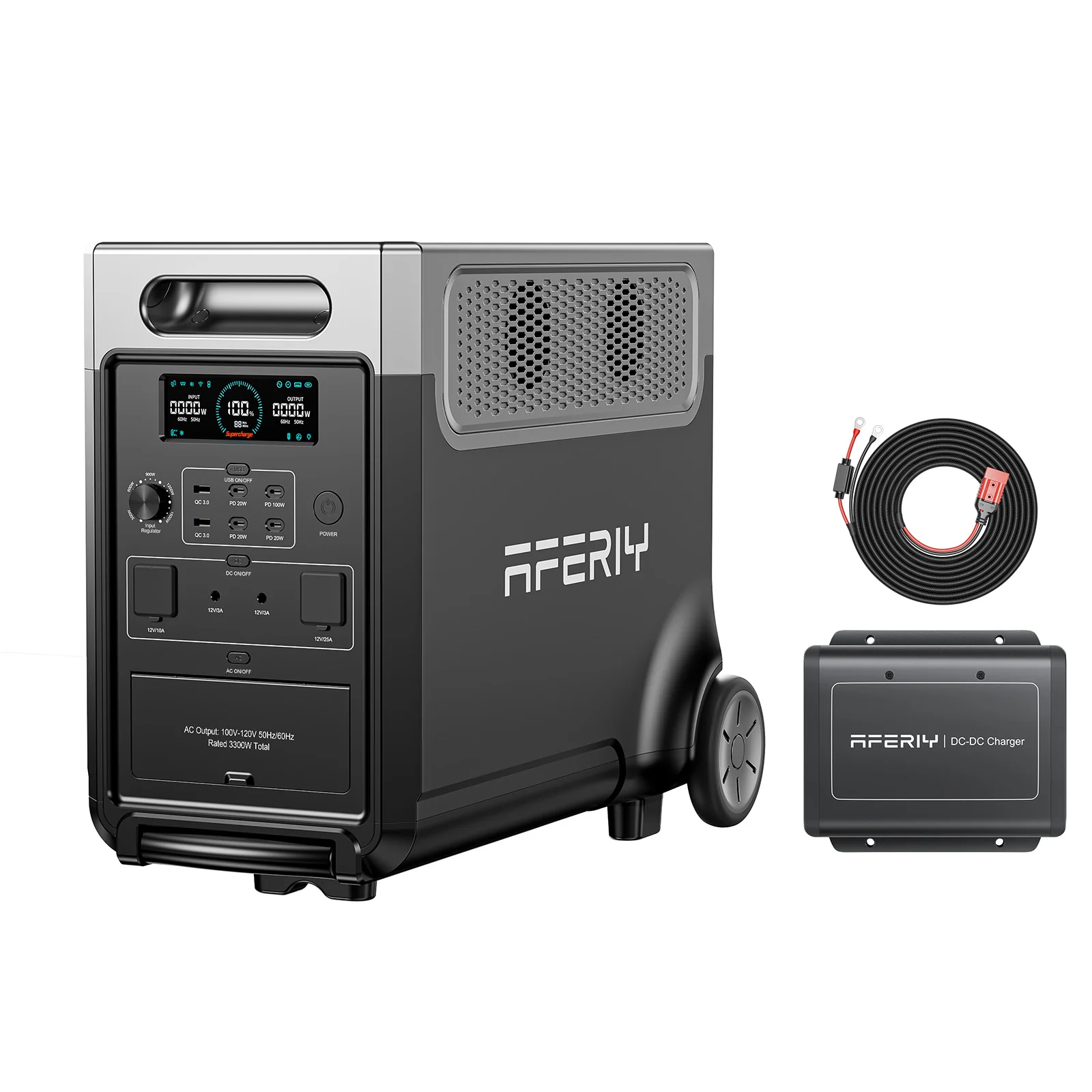 AFERIY DC060 580W DC-DC Alternator Charger for Portable Power Stations - Image 4