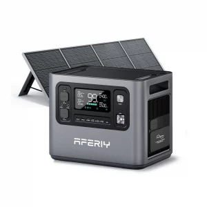 AFERIY P280 2800W Solar Generator with 1 200W Solar Panel