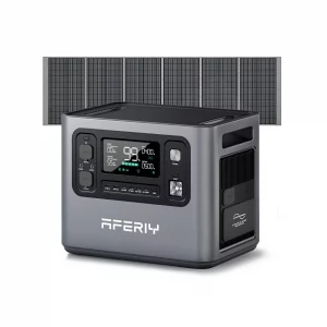 AFERIY P280 2800W Solar Generator with 1 400W Solar Panel