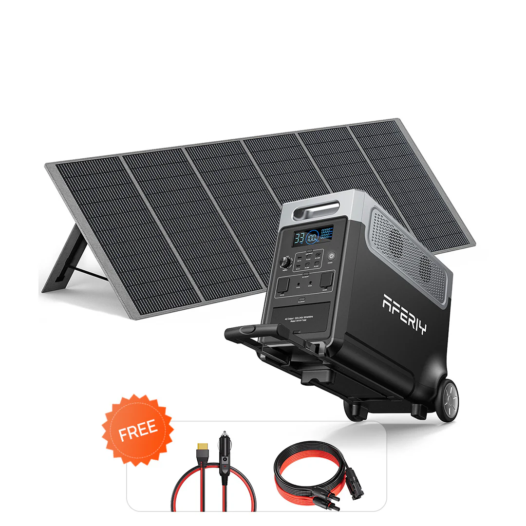 AFERIY P310 3600W Solar Generator Kit with 2 400W Solar Panels - Image 18