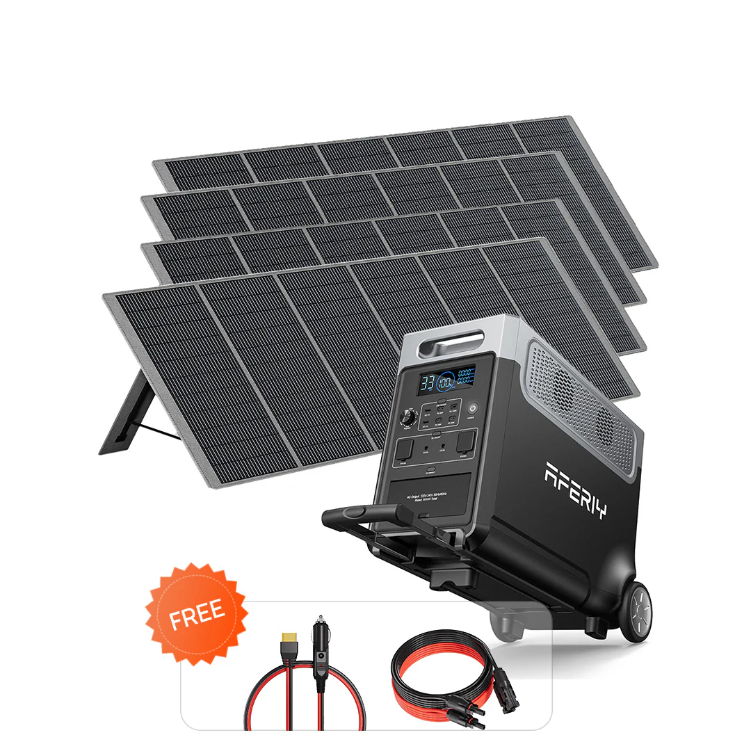 AFERIY P310 3600W Solar Generator Kit with 2 400W Solar Panels - Image 17