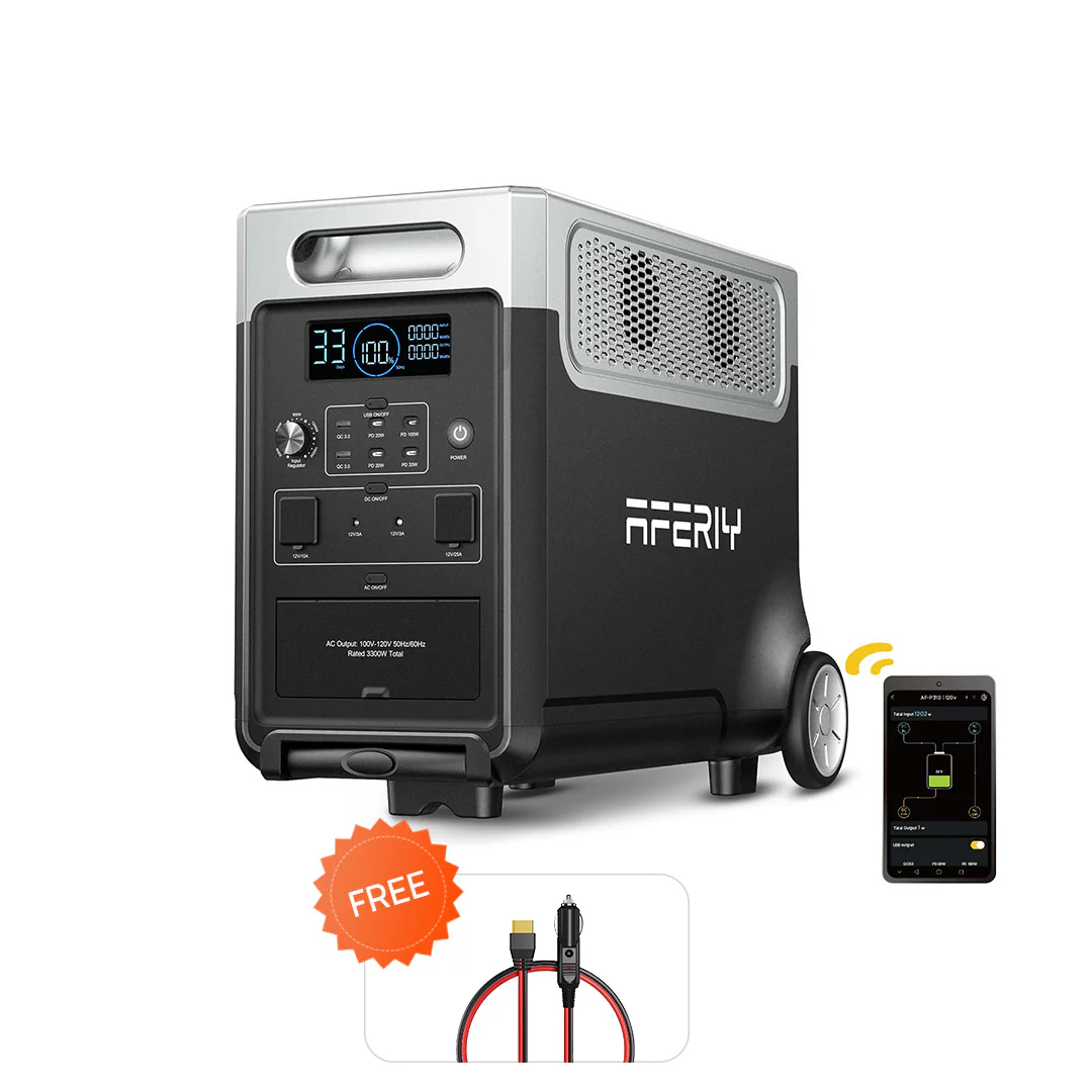 AFERIY P310 Portable Power Station with Expandable Capacity 3600W 3840Wh - Image 21
