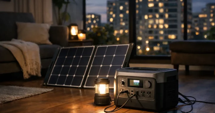 Best Solar Generator for Apartment Blackout