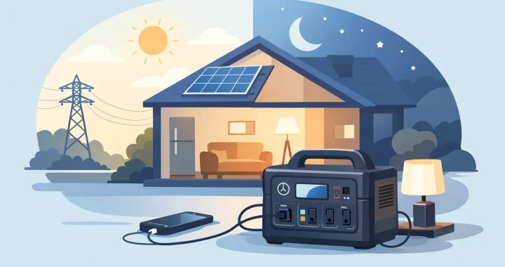 Portable Power Station for Home Backup