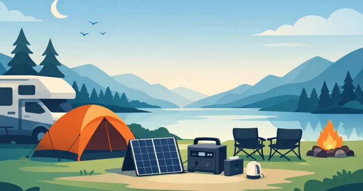 Quiet Generator Alternative for Camping