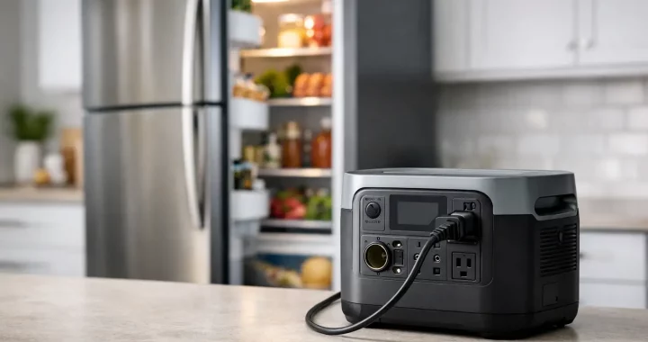 What Size Power Station for Refrigerator?