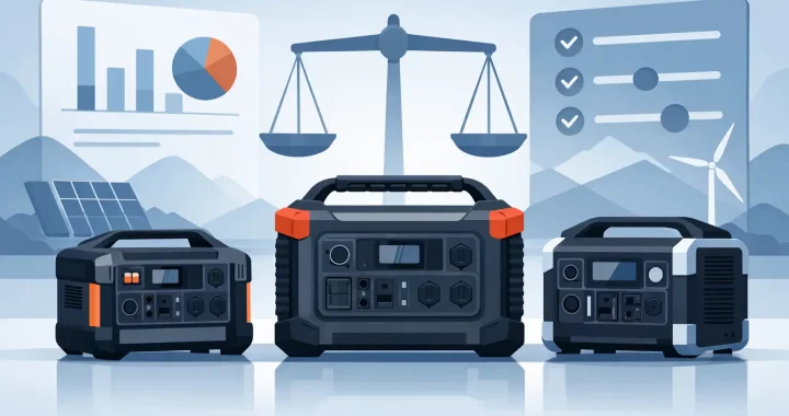 Fossibot Portable Power Station Comparison