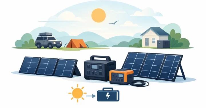 How to Choose Portable Solar Panels for Backup