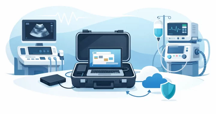 Portable Backup for Medical Devices: Example Setup