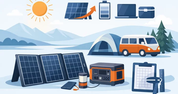 Portable Solar Panel Sizing Guide
