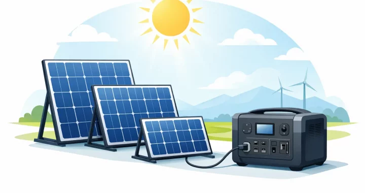 What Size Solar Panel for Power Station?