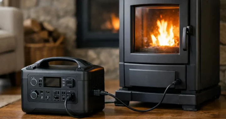 Portable Power Station for Pellet Stove Backup