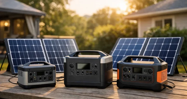 Solar Generator Comparison for Backup Power