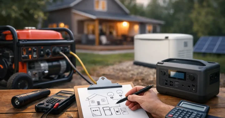 Backup Power Wattage Planning Guide for Your Home