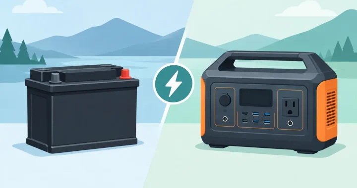 12V Battery Versus Power Station Compared